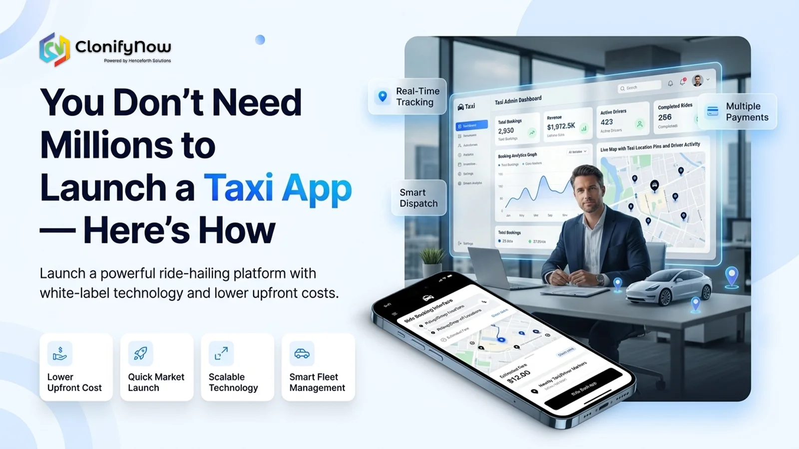 You Don’t Need Millions to Launch a Taxi App — Here’s How