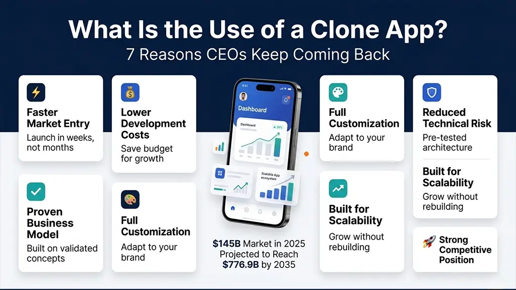 What Is the Use of a Clone App? 7 Business Reasons CEOs Are Investing in Them