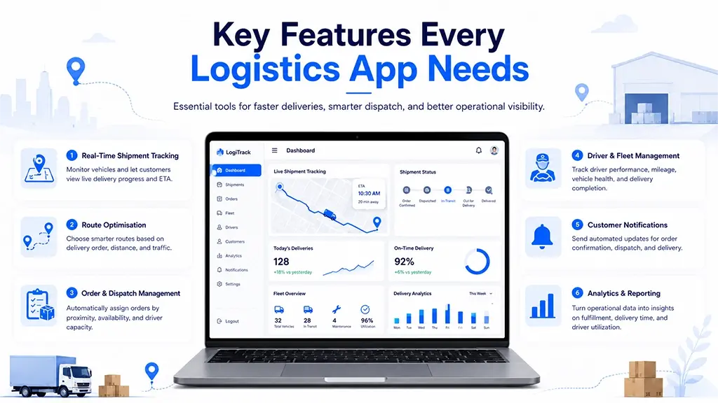 Everything You Need to Know About How to Build a Logistics App